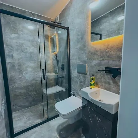 Central, Spacious With Balcony & Elevator Flat In Besiktas イスタンブール